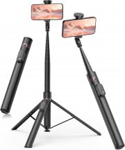 TONEOF automatischer Selfie Stick mit Stativ inkl. Fernbedienung f&uuml;r iOS und Android