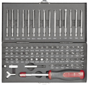 TOOLCRAFT HT02183 820952 Bit-Set 75-teilig