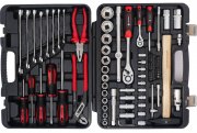 TOOLCRAFT professioneller TO-4987893 Werkzeugkoffer best&uuml;ckt 77teilig f&uuml;r 99,40 Euro