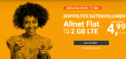 *TOP* WinSIM Special mit 2 GB LTE Allnet-Flat f&uuml;r nur 4,99&euro;/Monat (monatlich k&uuml;ndbar!)