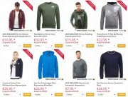 Topmarken Hoodies bis 70% reduziert - Levis, Adidas, Convers, Brave Soul, New Balance