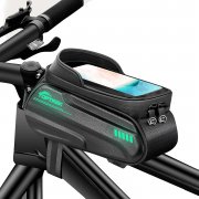 toptrek Fahrrad-Rahmentasche mit Smartphone TPU Touchschirm