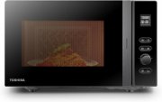 Toshiba MV-AM20T(BK) 20 Liter Mikrowelle mit 5 Leistungsstufen und 12 Automatikprogramme