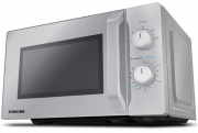 Toshiba MW2-MM20PF(SL) Mikrowelle 20L 800W mit 5 Leistungsstufen und Auftaufunktion