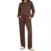 Totatuit Damen Jogginganzug in Braun f&uuml;r unter 30&euro;