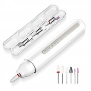 TOUCHBeauty Professionelle Akku Nagelfeile mit 6 Aufs&auml;tzen