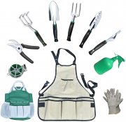 Towallmark Gartenwerkzeug-Set 11-teilig mit Aufbewahrungstasche