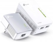 TP-Link AV500 Powerline Extender Starter Kit, Powerline/WLAN-Access Point und Powerline-Adapter Set