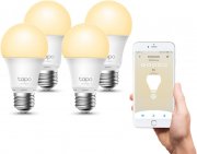 TP-Link Tapo L510E 4 St&uuml;ck Smarte WLAN Gl&uuml;hbirnen E27 kompatibel mit Alexa, Google und Tapo App