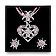 Trachtenschmuck Set Edelweiss nur 5,99&euro;