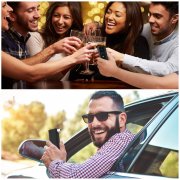 Tragbar Alkoholmessger&auml;te mit LCD Anzeige und mit 10 Mundst&uuml;cke