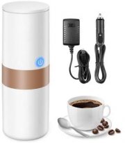 Tragbare Elektrisch Kaffeemaschine 50% Rabatt von Amazon.de