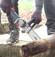 Tragbare Protokollierungs Kettens&auml;ge in SILBER f&uuml;r 18,63&euro; statt 26,50&euro;