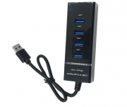 Tragbarer USB Hub mit 4 USB 3.0 Ports und LED Licht f&uuml;r nur 3,93&euro; statt 8,94&euro;