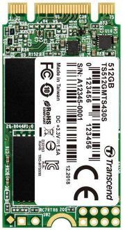 Transcend 512GB SATA III 6GB/S MTS430S 42 mm m.2 SSD 430S SSD TS512GMTS430S f&uuml;r 60,69&euro;