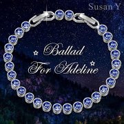 Traum Armband f&uuml;r Frauen mit Swarovski-Kristallen, Nickelfrei, f&uuml;r 12.99&euro; statt 99.99&euro;