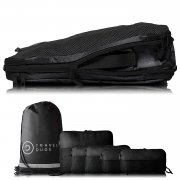 TRAVEL DUDE Packw&uuml;rfel Set mit Kompression 7-teilig in verschiedenen Farben