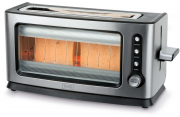 Trebs 99320 2-Scheiben Infrarot-Toaster mit Sichtfenster