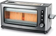 Trebs 99320 Infrarot Automatik-Toaster mit Sichtfenster im Edelstahldesign