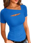 TrendiMax geripptes Basic-Shirt f&uuml;r Damen (Gr. S) f&uuml;r 14,94&euro;