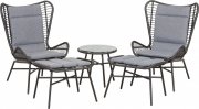 TrendLine Balkonset Dhalia 5-teilig inkl. Auflagen