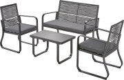 TrendLine Bari Dining Aluminium Lounge Set
