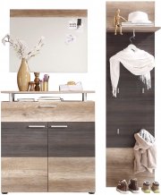 trendteam Polo smart living Garderobenkombination 3-teiliges Komplett Set