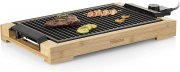 Tristar BP-2785 BBQ Elektrogrill im eleganten Bambusdesign
