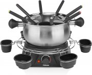 Tristar FO-1109 Edelstahl Familien-Fondue-Set
