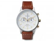 Triwa Snow Nevil Herren Armbanduhr Chronograph