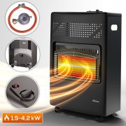 Tronitechnik TT-HB-015 4200W Gasheizstrahler inkl. Gasschlauch und Druckregler