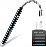TROPRO Lichtbogen Feuerzeug &uuml;ber USB wiederaufladbar