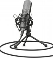 Trust Gaming GXT 242 Lance Streaming Mikrofon mit St&auml;nder und Popfilter