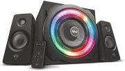 Trust Gaming GXT 629 Tytan 2.1 Lautsprecher inkl. Subwoofer mit RGB LED Beleuchtung