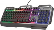 Trust Gaming GXT 856 Torac Metallene Gaming Tastatur Deutsches Layout