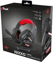 Trust Gaming Headset f&uuml;r PC mit LED-Beleuchtung GXT 448 Nixxo