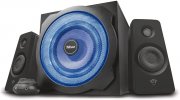 Trust GXT 628 120 Watt 2.1 Lautsprechersystem mit Subwoofer und LED-Beleuchtung