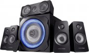 Trust GXT 658 Tytan 5.1 Surround Lautsprecher Set inkl. Subwoofer mit LED Beleuchtung