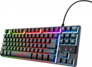 Trust GXT 833 Thado Gaming Tastatur mit TKL-Design Deutsches QWERTZ Layout