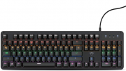 Trust GXT 863 Mazz Mechanische Gaming Tastatur mit 14 Farbmodi