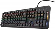 Trust GXT 863 Mazz Mechanische Gaming Tastatur mit 14 Farbmodi