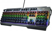 Trust GXT 877 Scarr Mechanische Gaming Tastatur mit 7 Farbmodi