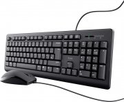 Trust Taro Kabelgebundenes Tastatur und Maus Set Deutsches QWERTZ Layout