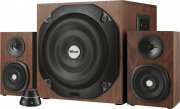 Trust Vigor 2.1 Holz Bluetooth Lautsprecherset (mit Subwoofer, 100 Watt)