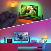 TV Beleuchtung RGB LED Streifen f&uuml;r 40-60 Zoll 