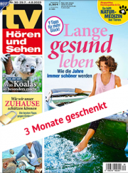 tv H&ouml;ren und Sehen - 3 Monate Schnupperabo mit 13 Ausgaben geschenkt