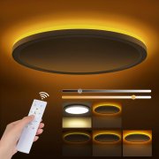 Tyreses 30cm LED Deckenleuchte mit Fernbedienung
