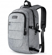 Tzowla Laptop Rucksack mit USB-Lade-Anschluss und Schloss