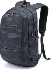 Tzowla Unisex Rucksack mit 17,3 Zoll Laptopfach