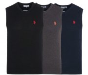 U.S. POLO ASSN. Herren Pullunder bis XL f&uuml;r je 17.99&euro; statt 24&euro;